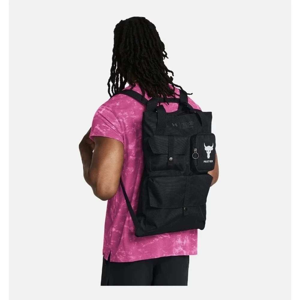 Under Armour Project Rock Gym Bag‎ Sack Black